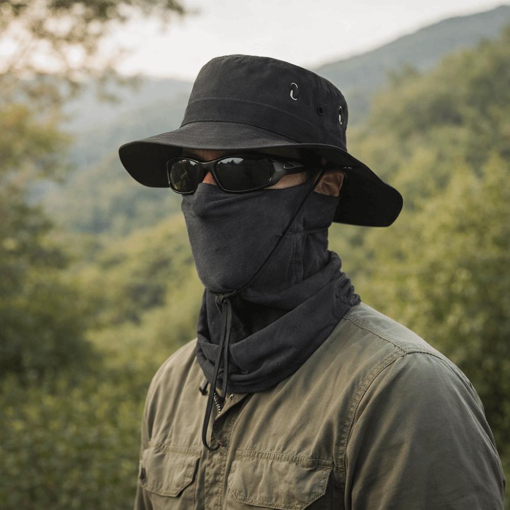 Breathable Full Face Mask Quick Dry Fishing Cap Unisex Design Fisherman Hat  Men