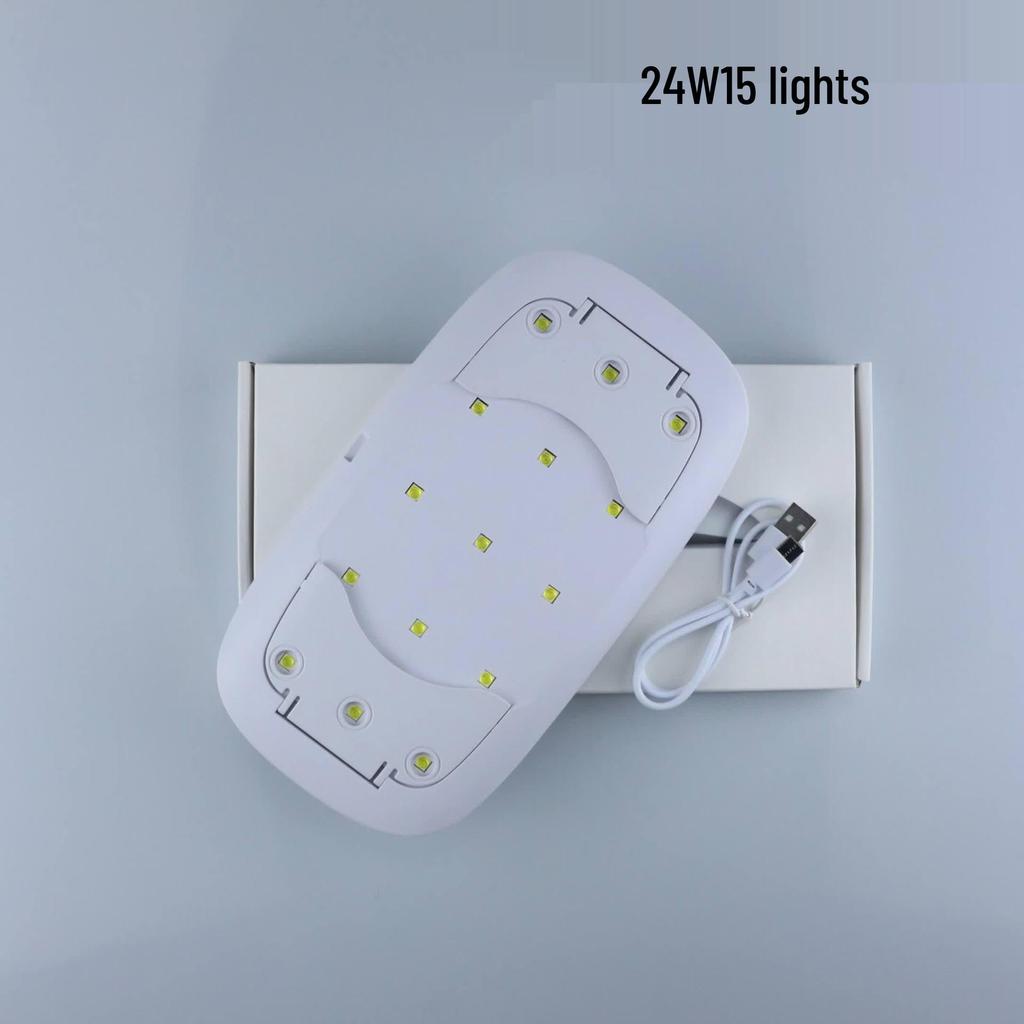 Fast UV Nail Polish Gel Curing LED Lamp with Light Therapy