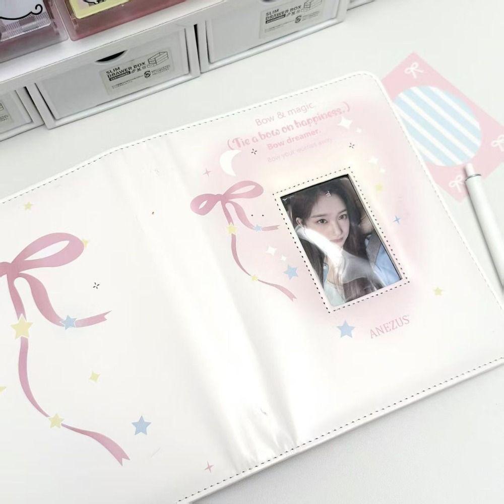 1pc Loose-leaf Photo Card Binder A5 Photo Album Sweet Collectible Album  Collectibles