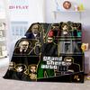 Grand Theft Auto: Coperta Urban Chaos Morbida e confortevole Viaggio in campeggio camera da letto Stampa digitale Coperta da riposo