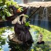 Halloween Witch Spooky Resin Figurine Ghost Decoration Horror Fun Festival Fish Tank Aquarium Home Decoration Accessories
