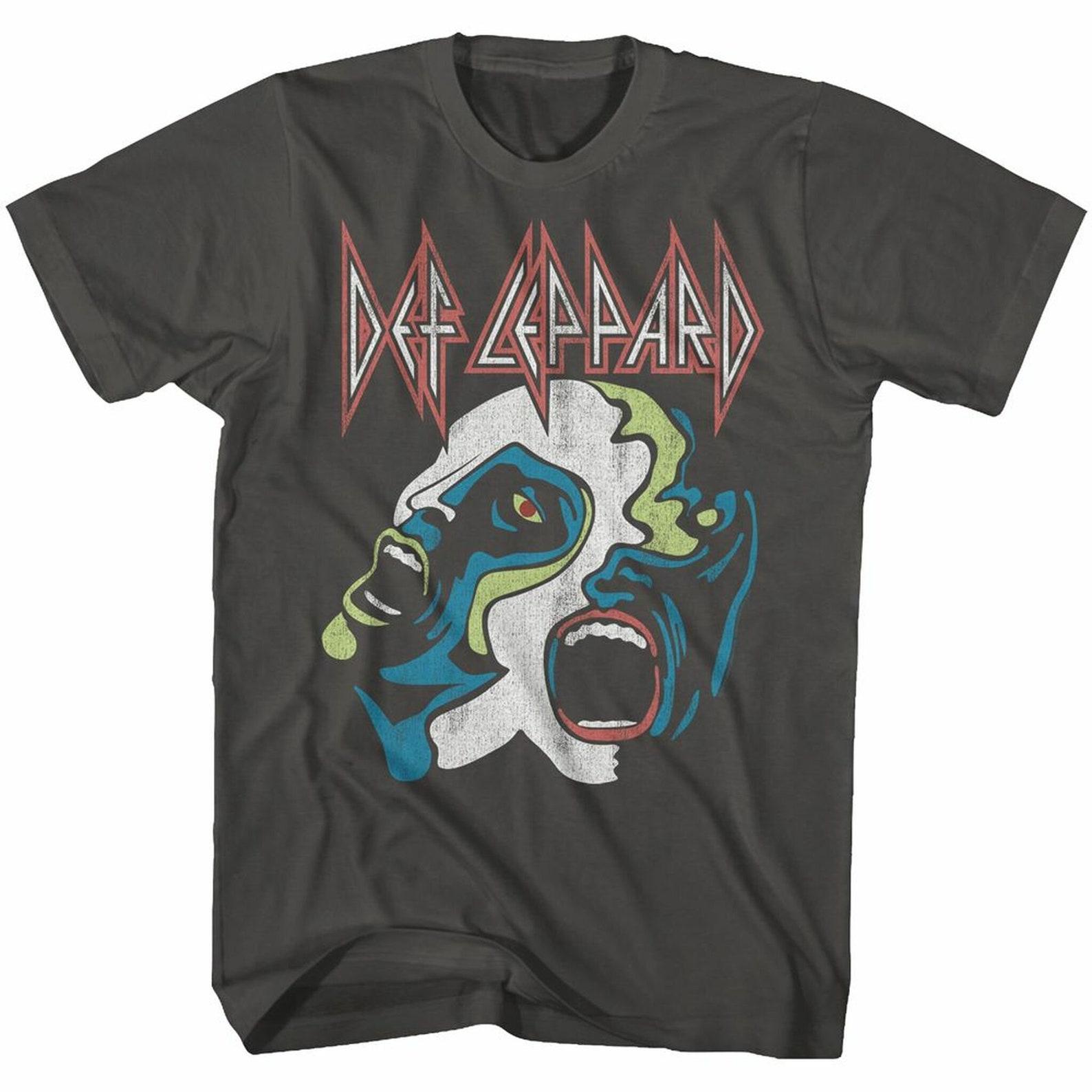 Def Leppard Hysteria Smoke Adult T-Shirt S