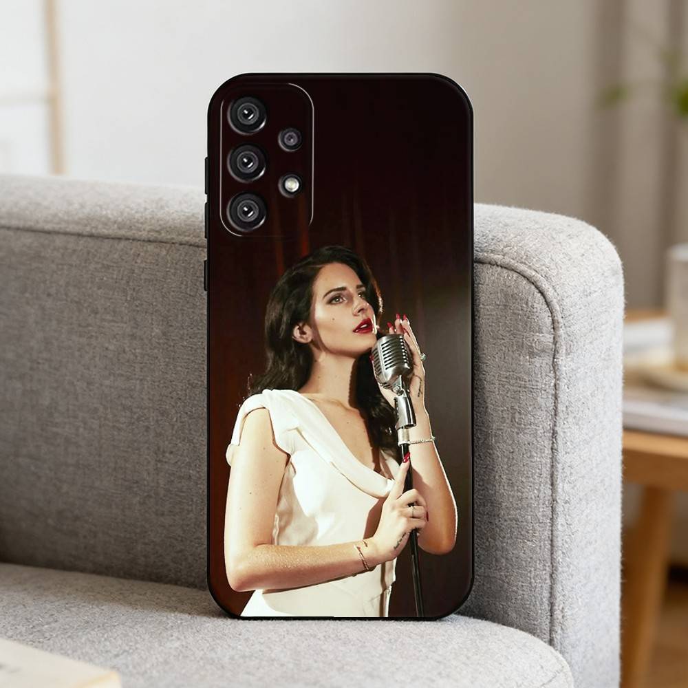 L-Lana Del R-Rey Phone Case For Samsung S25,S24,S21,S22,S23,S30,Ultra,S20,Plus,Fe,Note,10,9,5G Black Cover