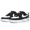 Nike Air Force 1 Leather Cushioning Abrasion Resistant Low Top Skateboard Shoes Unisex Black White CW2288-111(Team560-)