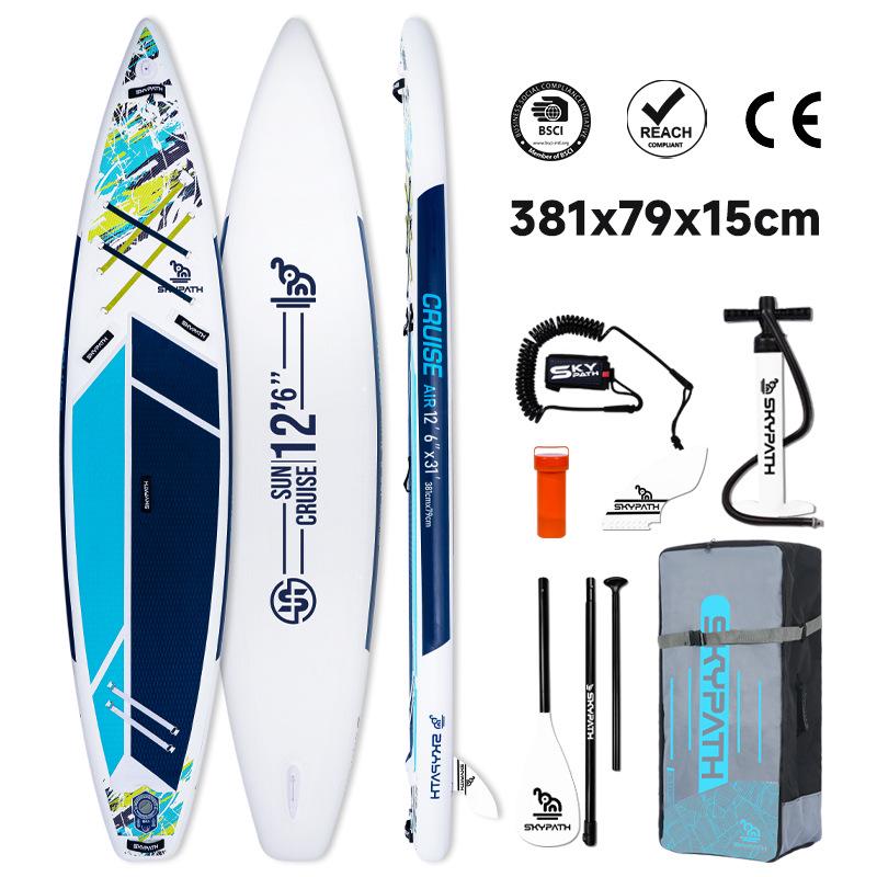 Professional Racing PVC Inflatable Stand-Up Paddleboard for Outdoor Use