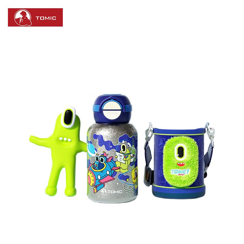 TOMIC Ice Flower Pure Titanium Kids Insulated Straw Cup