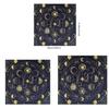 Mondphasenmuster Tarotkarten Tischdecke Altartuch Altartuch Divinations Kartentischdecke Wandteppich Einfach zu bedienen