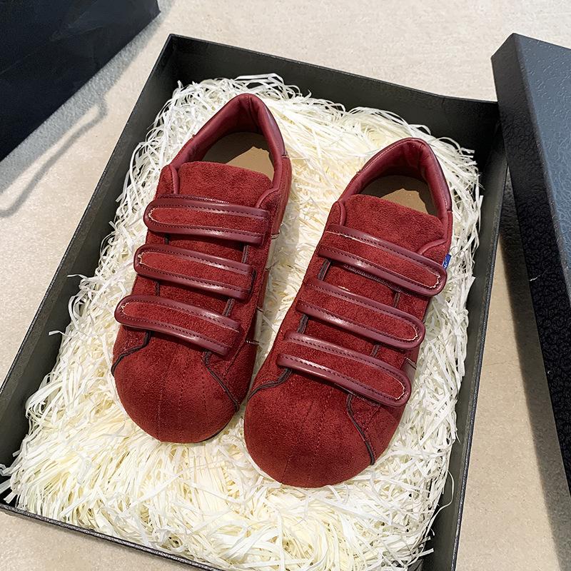 

2025 новая осенняя капибара платформа увеличение немецкие тренировочные туфли женские повседневные модные туфли-одинарки удобные универсальные трендовые туфли 40 бордовый