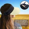 Summer Hat Wide Brim Woman Sun Cap Braided Outdoor Summer Cap Travel Accessory for Girl Lady