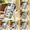 Soft case Silicone Phone Case For Samsung Galaxy M33 5G Global/SM-M336B/DS/Jump2 Cartoon Protective Lanyard Wristband