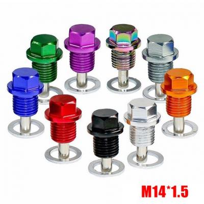 M14 X 1.5MM Magnetic Engine Oil Drain Plug Screw Cap Bolt Nut Oil Drain Sump Nut