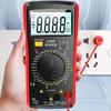 Digital Multimeter 1999 Counts Voltage Current Resistance Capacitance Diode Tester with 360 Degree Dial and Large Display