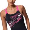Speedo Womens/Ladies Medalist Logo One Piece Swimsuit