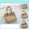 Stylish Large Capacity Woven Tote Bag For Casual Fall Fashion And Everyday Use