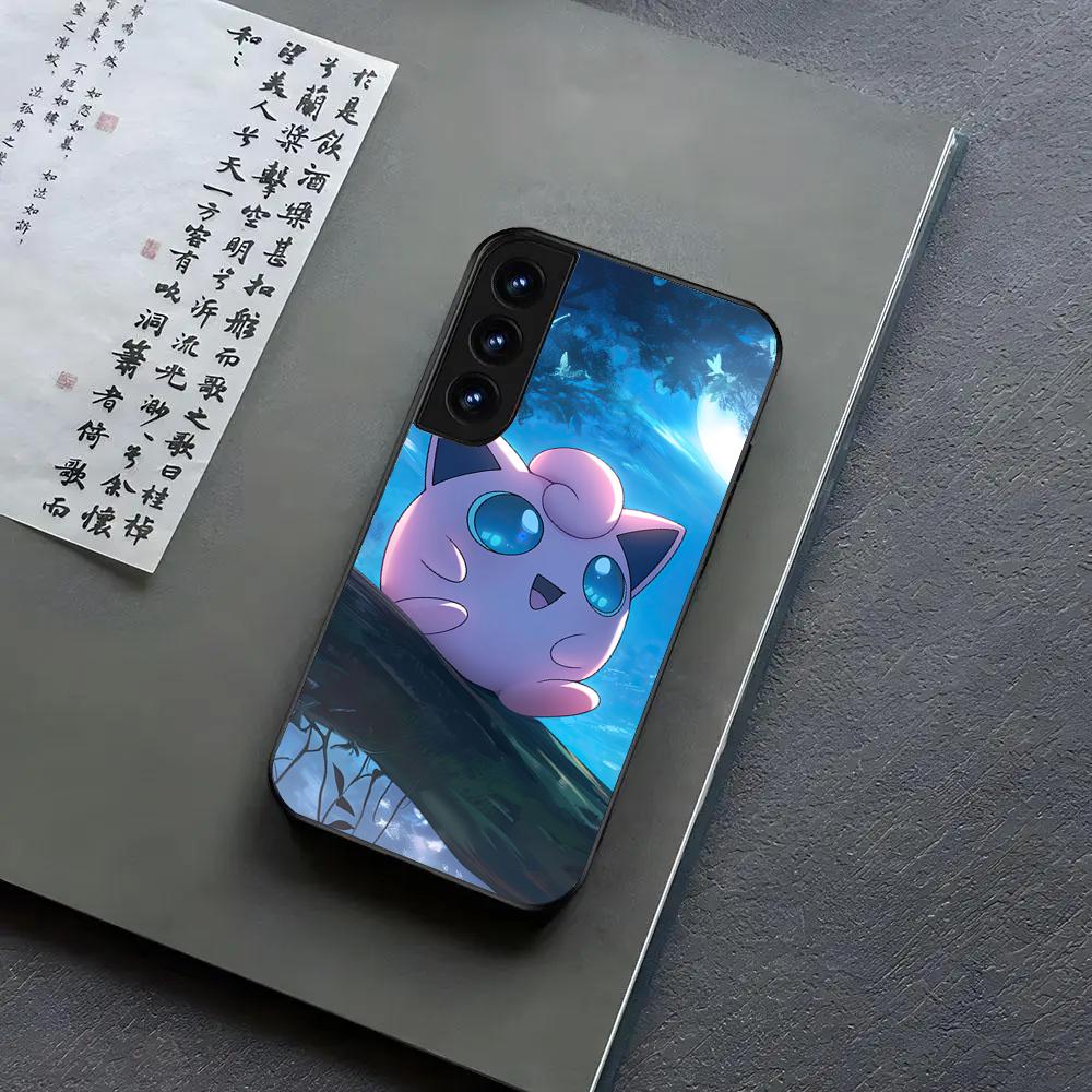 

G-Jigglypuff Phone Case For Samsung S24, S25 22,30,Note20,Ultra,Lite,Ultra5G,Plus,FE Black Cover S25