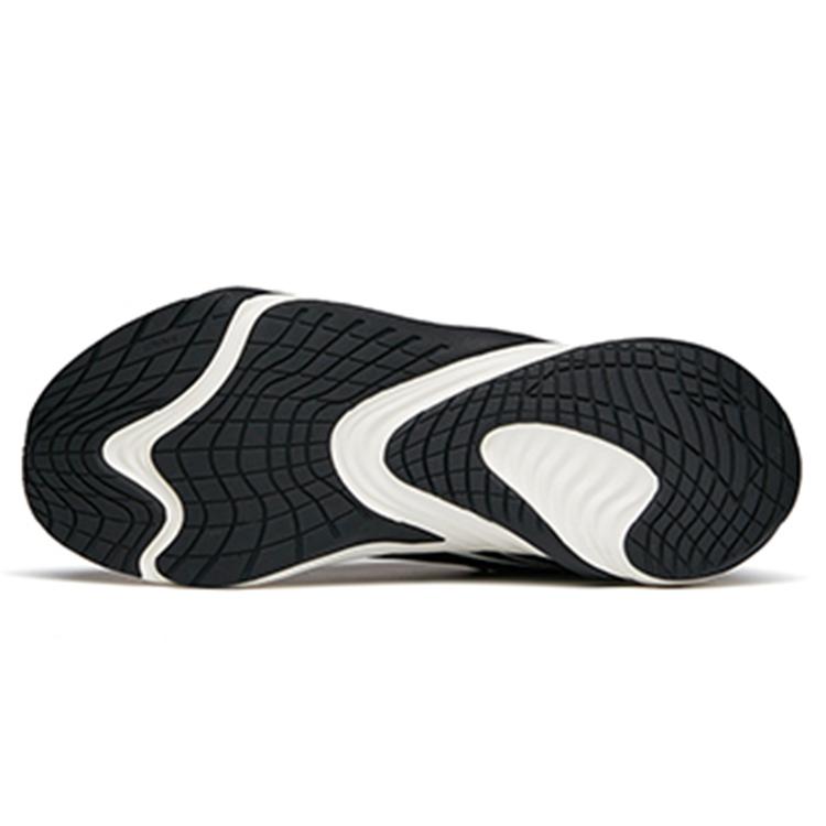 New Anta Running Collection Lightweight Cushioning Low Top Running Shoes Women's Black Fleece Lined 122145523-10