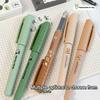 4Pcs Quick-drying Capibara Fountain Pen Replacable Ink Fountain Pens Writing Stationery  Studengt