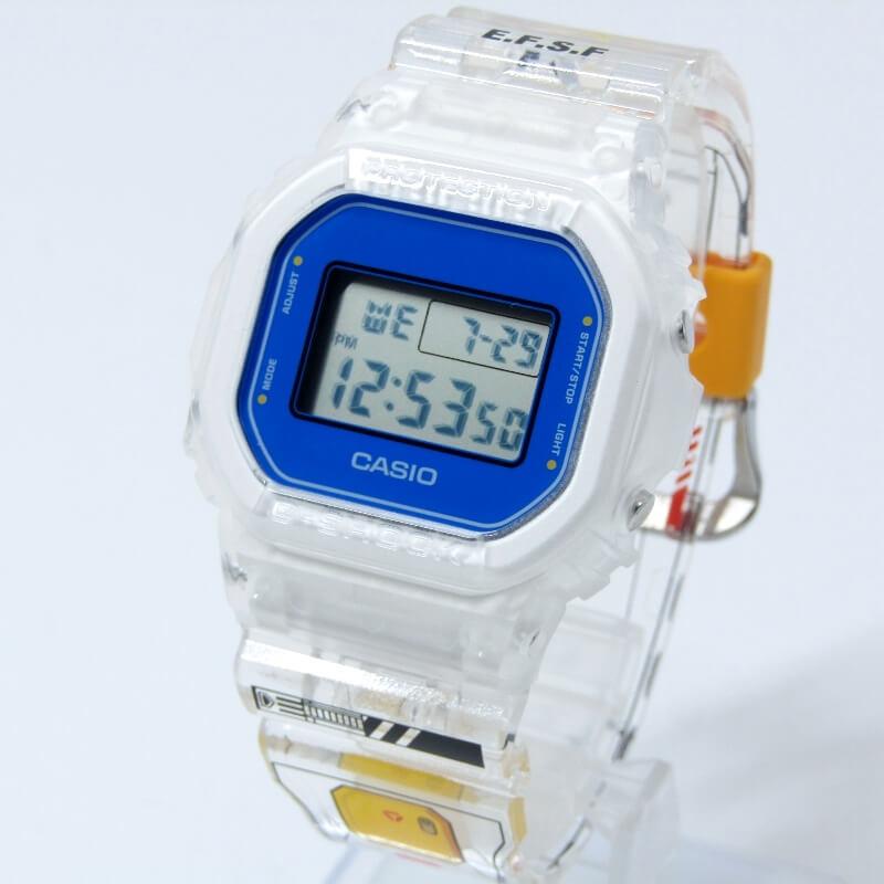 Casio Mobile Suit Gundam Collaboration Watch 2026 Federation Forces Clear 28013150 G-SHOCK DW-5600X (only) DW-5600GM26-7DR