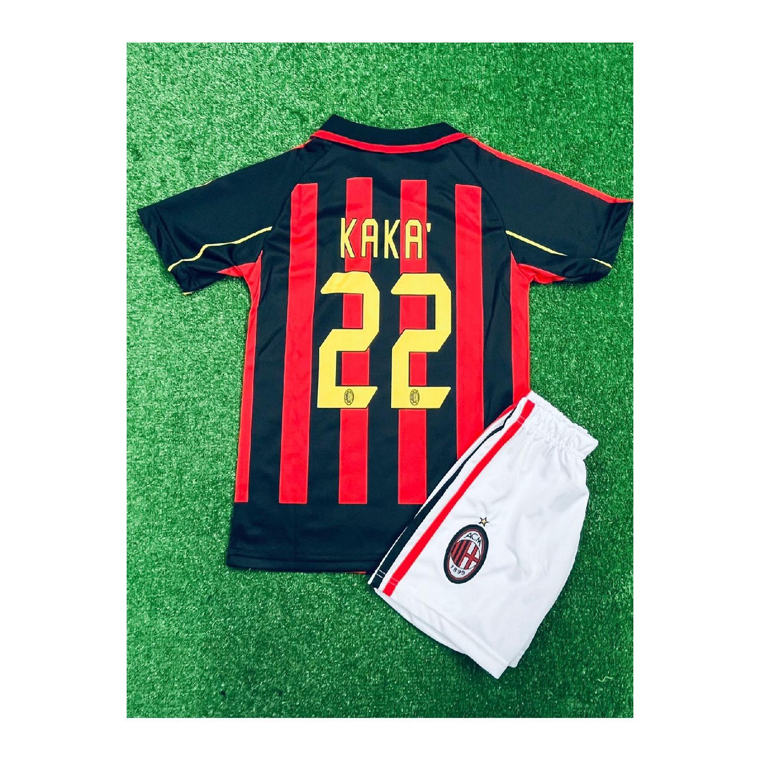 

Комплект детского джерси Milan Kaka Leite финала Лиги чемпионов 2007 года