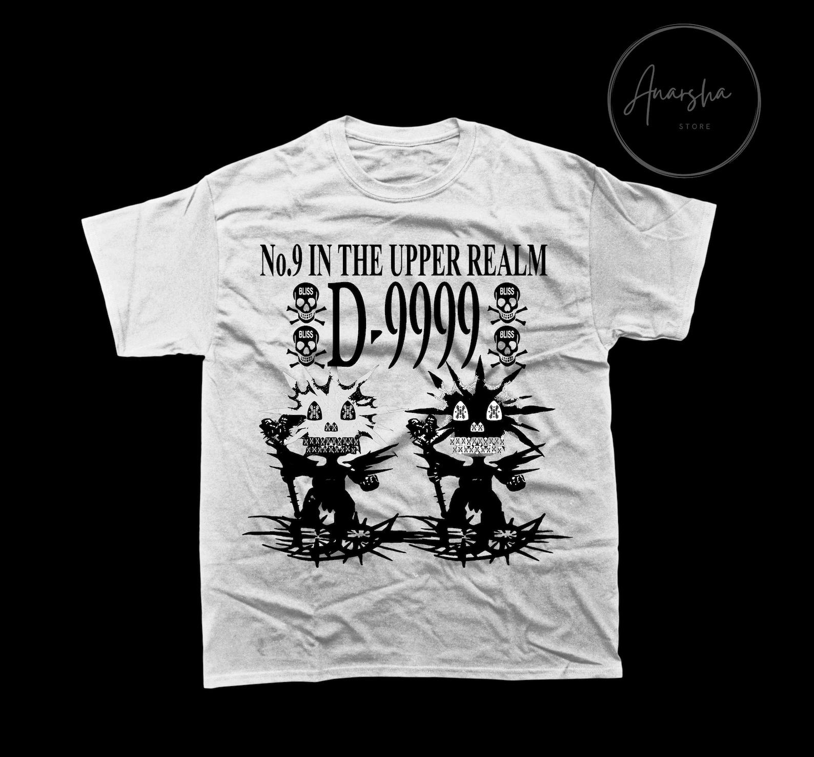 Bladee D-9999 Graphic Tee – Drain Gang Merch S