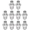 Stainless Steel Grease Fitting M8 X 1mm Thread 10 Pack for Hydraulic Systems Pneumatic Devices and Mechanical Assembly Lines