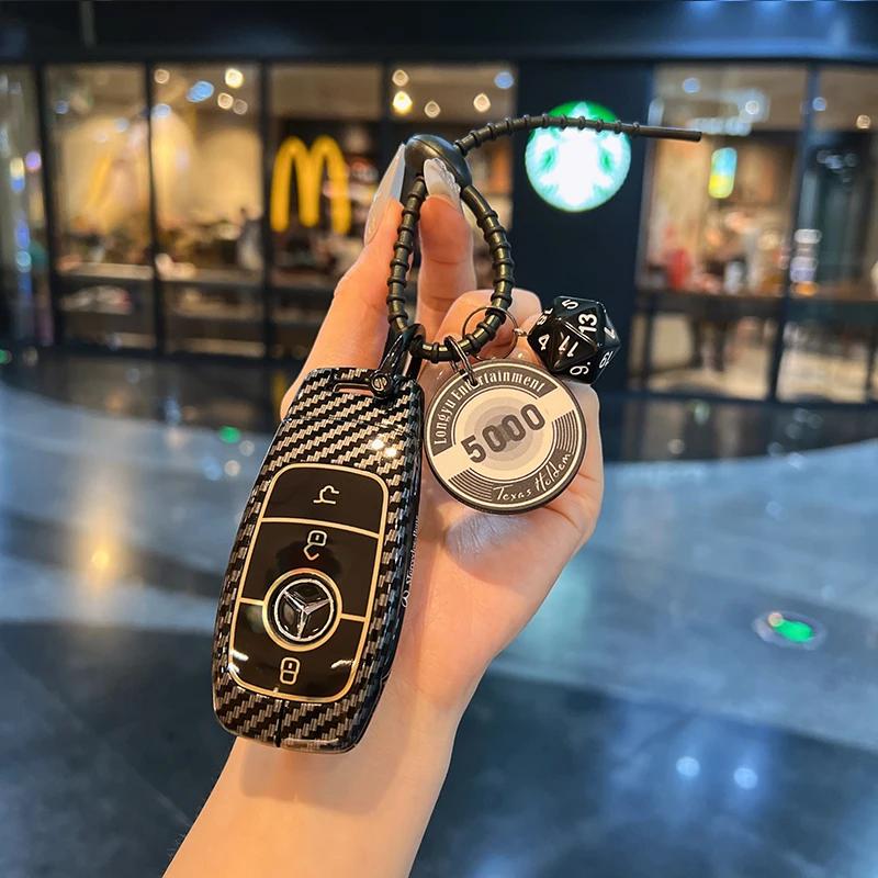 Fashion Car Key Cover Case Shell Protective Bag For Mercedes Benz A E G GLS Class W177 W205 W213 W222 G63 X167 Maybach LL3
