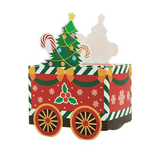 24 Empty Advent Calendar Boxes To Fill Red Green Christmas Train Gift Boxes 24 Days of Christmas Countdown Calendar for Kids Xmas Party Decoration