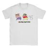 Kawaii Crayon Shinchan Blushing Tshirts Unisex Round Neck Short Sleeve Top Tee Cotton Summer Clothing