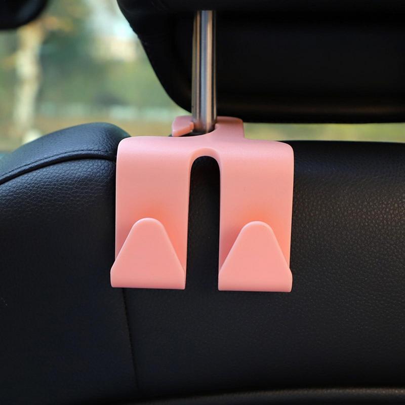 Headrest Hanger Hook U-Shaped Headrest Storage Holder Auto Seat Hook Organizer Interior Accessories For Purse Coats Umbrellas