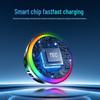 Qi2.2 25W Magnetic Wireless Charger with Cooling Fan and Car Phone Holder