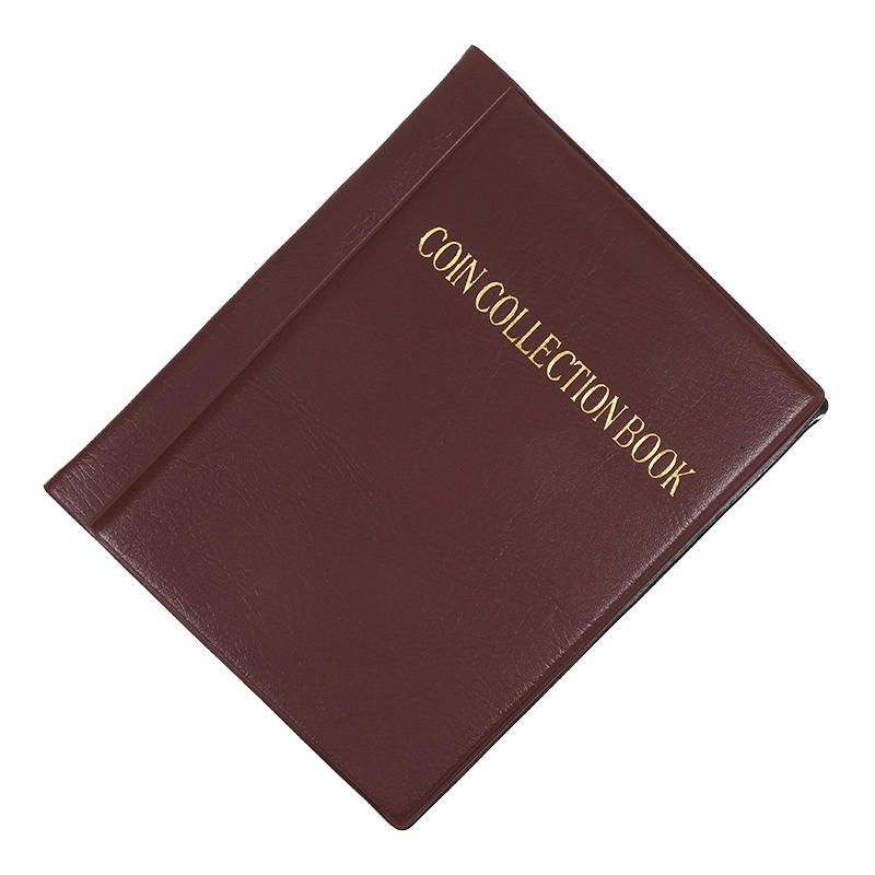 Vintage 240-Slot Coin Collection Album - Portable Penny Storage Book Holder for Collectors