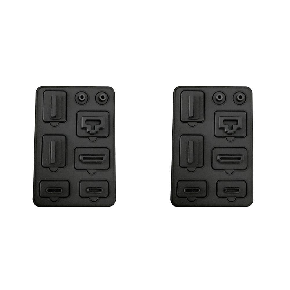 8pcs Dust Plug Dustproof Kit Silicone Dustproof Plugs Replacement Game Console Accessories for NS Switch/Switch OLED/Switch Lite