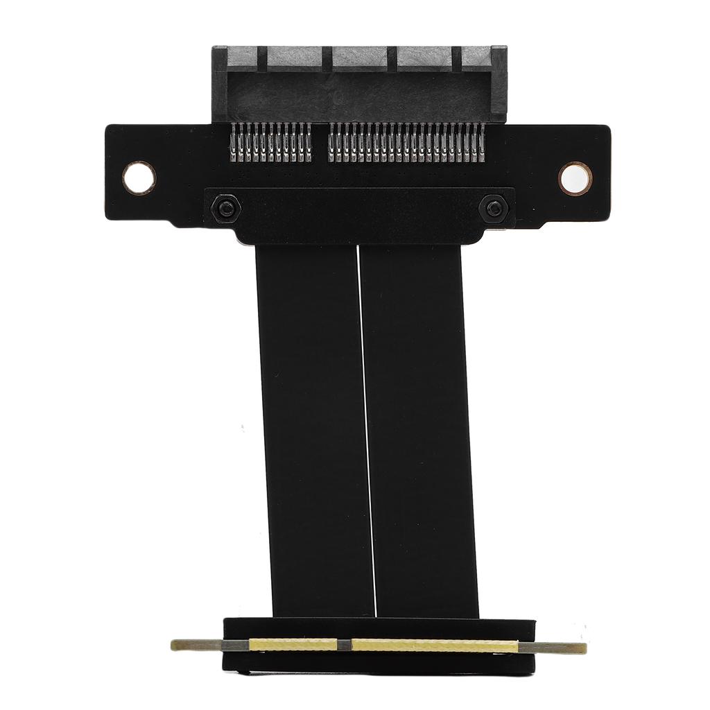 PCIe 4.0 X4 Extension Cable Male 90 Degree To Female 180 Degree 8Gbps Gen 4 GPU Graphics Card Extension Cable