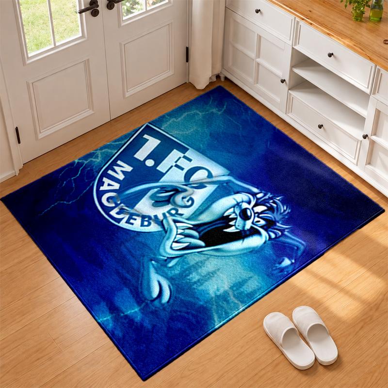 1.FC Magdeburg Carpet Door Mat for Living Room or Bedroom Protective Mat Under Chair Office Decoration Christmas Gift Birthday Present