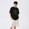 MLB Preppy Style Collection New York Yankees SS25 T Shirt Unisex Black 3ATSV0653-50BKS