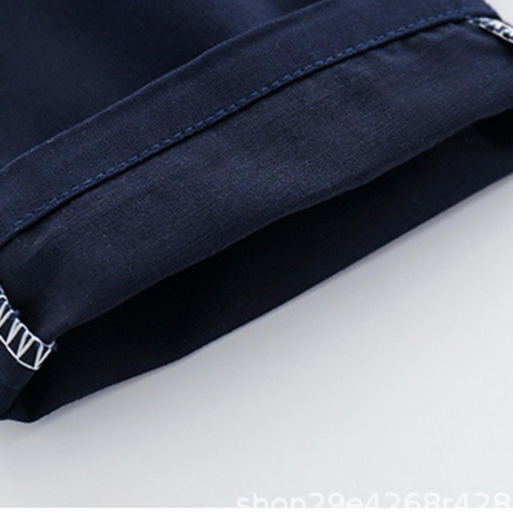 Kids' Casual Cotton Shorts 5/5 Length Comfortable Summer Short Pants for Boys and Girls