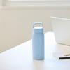 Zojirushi Stainless Steel Bottle SU-DA80-AM 800ml Large Capacity Handle Screw Dishwasher Safe Seamless Spout Frost Blue