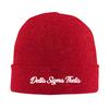 Delta Sigma Theta Sorority Warm Knitted Cap Winter Knit Bonnet Hat Skullies Beanies Hip Hop Caps for Unisex