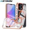 KEYSION HD Transparent Magnetic Case for MagSafe for OPPO Reno14 Pro 5G Clear Shockproof Phone Cover for OPPO Reno13 5G