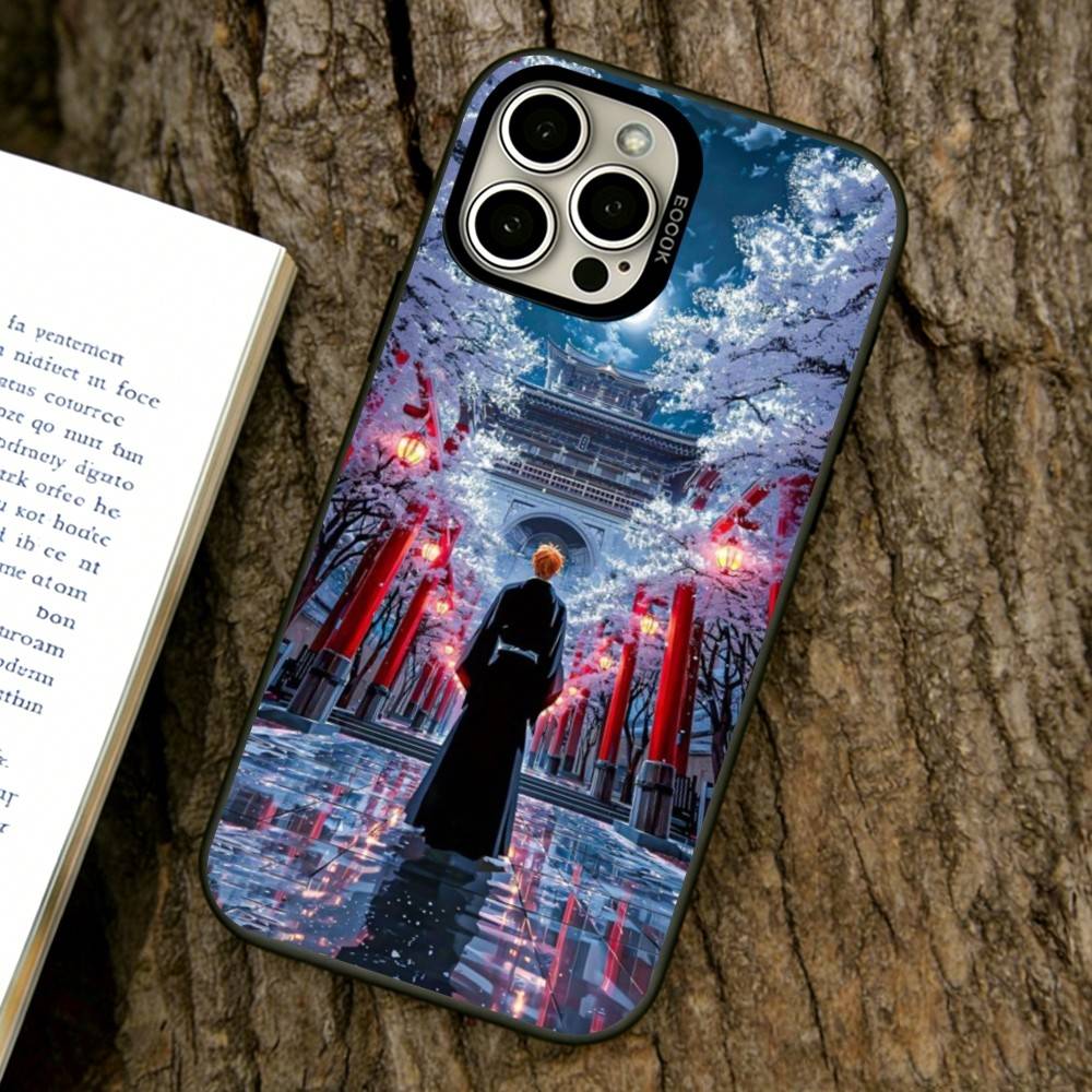 Bleach Phone Case For iPhone 17,16,15,14,13,12,11 Plus,Pro Max,XS,Colorful Silver Phone Case Funda Cover
