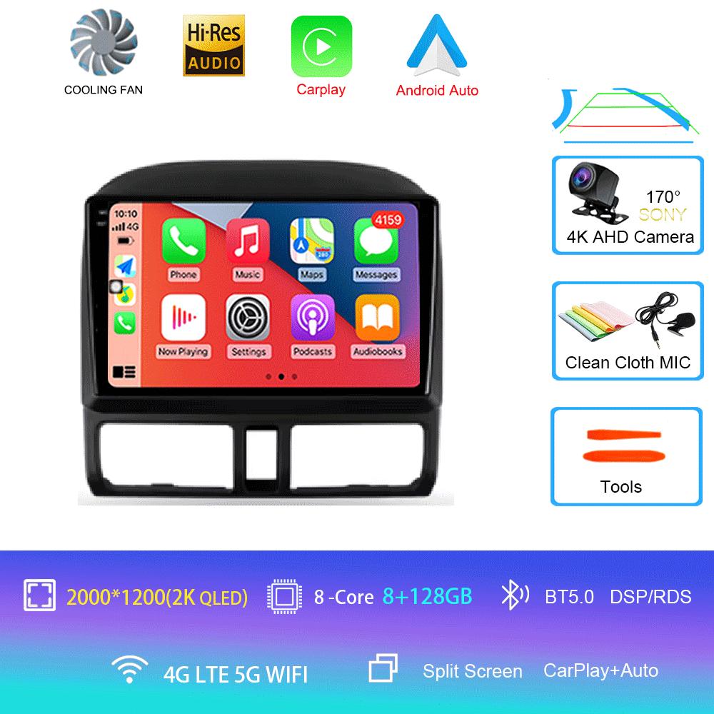 Android 14 For Honda CR-V CRV 2 2001 - 2006 Car Radio Multimedia Video Player Navigation Stereo GPS No 2din 2 Din Dvd