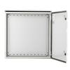 Electrical Enclosure, 24\'\' x 24\'\' x 12\'\', UL Certified NEMA 4 Outdoor Enclosure, IP65 Waterproof & Dustproof Cold-Rolled Carbon Steel Hinged