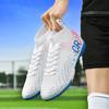 Hohe Fußballschuhe Herren Sommer Trainings- und Wettkampfschuhe Gummisohle Sportschuhe und Tasche Zubehör