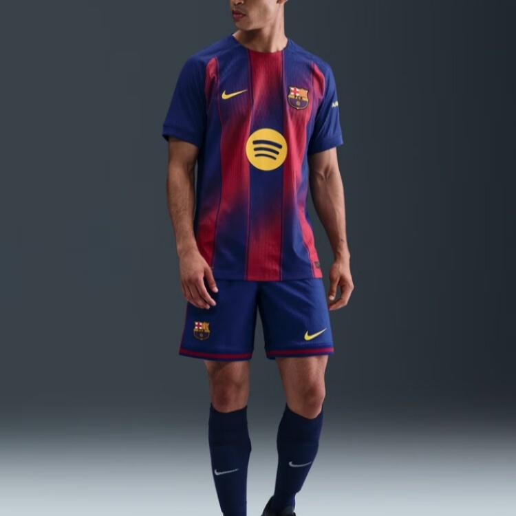 Nike FC Barcelona 2025/26 Camiseta de Partido Local para Hombre Nike Dri-FIT Adv Fútbol Auténtica HJ4544-456