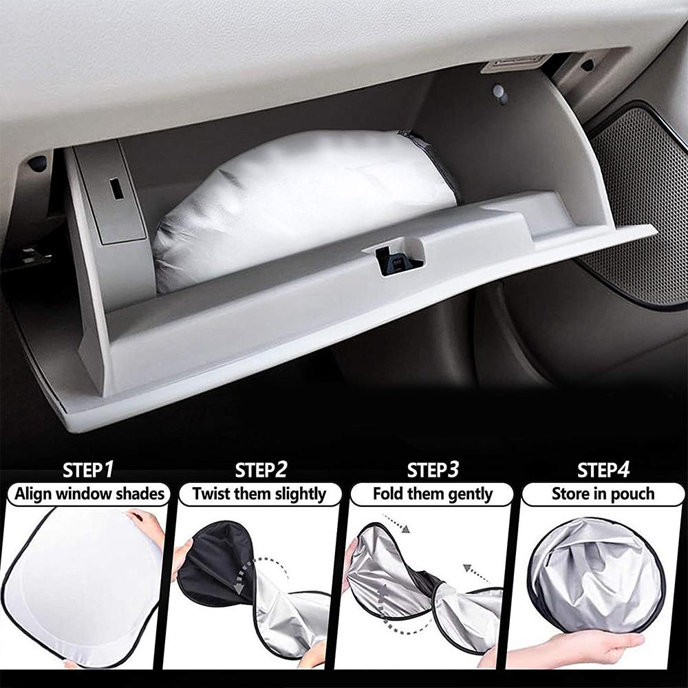For BYD Atto 3 Act Seal Seagull Tang Yuan Song Plus EV F0 Qin Han Dolphin S6 Car Windshield Sun Shade Parasol Auto Accessories