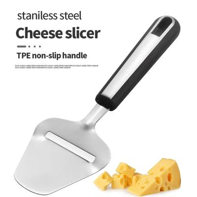 Stainless Steel Cheese Slicer Heavy Duty Cheese Shaver Shovel Butter Slicer Plane Cheese Cutter Scraper Utensils Accessories