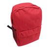 Red Canvas Backpack Printed School Backpack Lightweight Soft School Backpack with Adjustable Shoulde