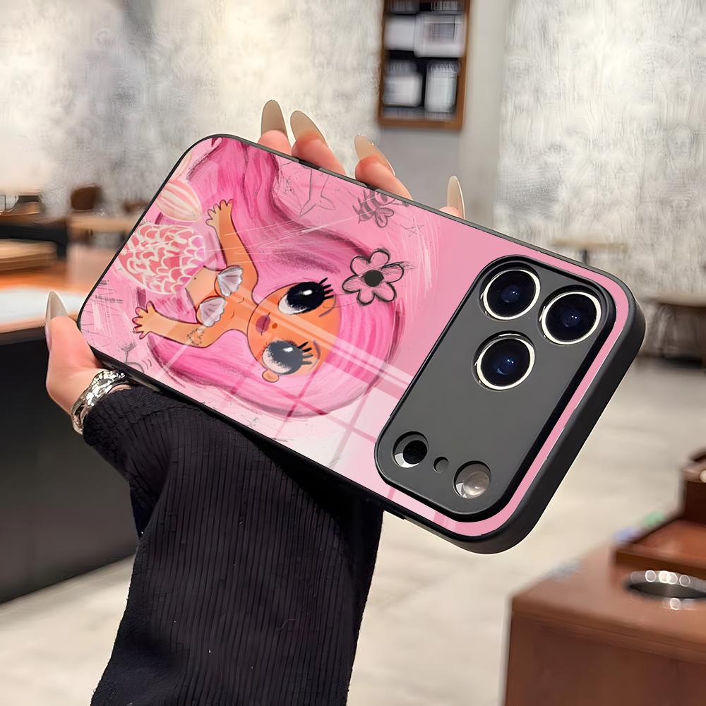 Singer K-Karol G Phone Case For IPhone 17 Pro Max 15 Pro 16 14 Plus 12 13 Mini 11 Pro Shockproof Glass Cover