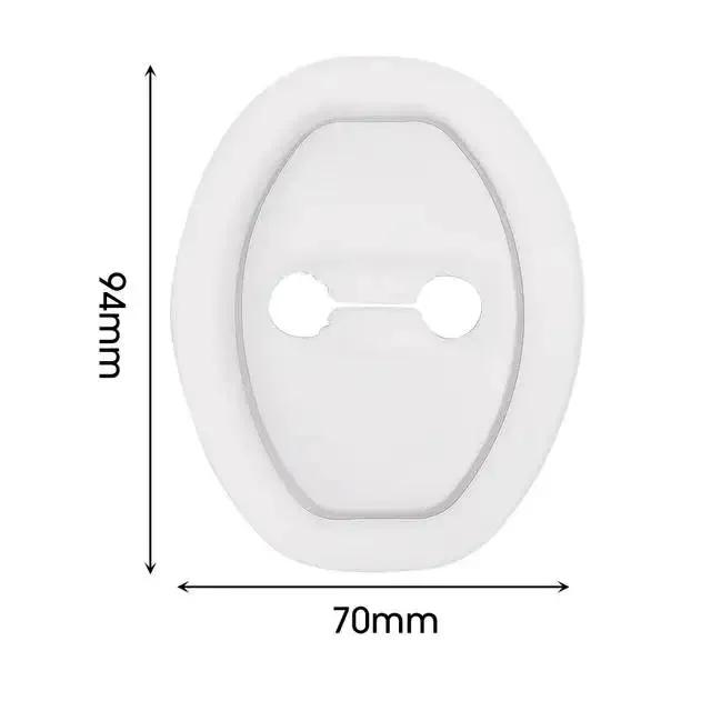 Car Door Lock Buffer Shock Absorber Silicone Cushion Universal Car Door Closing Sound Deadener Damper Antirust Protective Covers Interior Mirrors 6