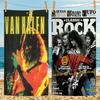 Van Halen Retro-Rockband Mikrofaser Bedrucktes Strandtuch Bergsteigen Yoga Strand Schwimmen Laufen Saugfähiges Weiches Handtuch